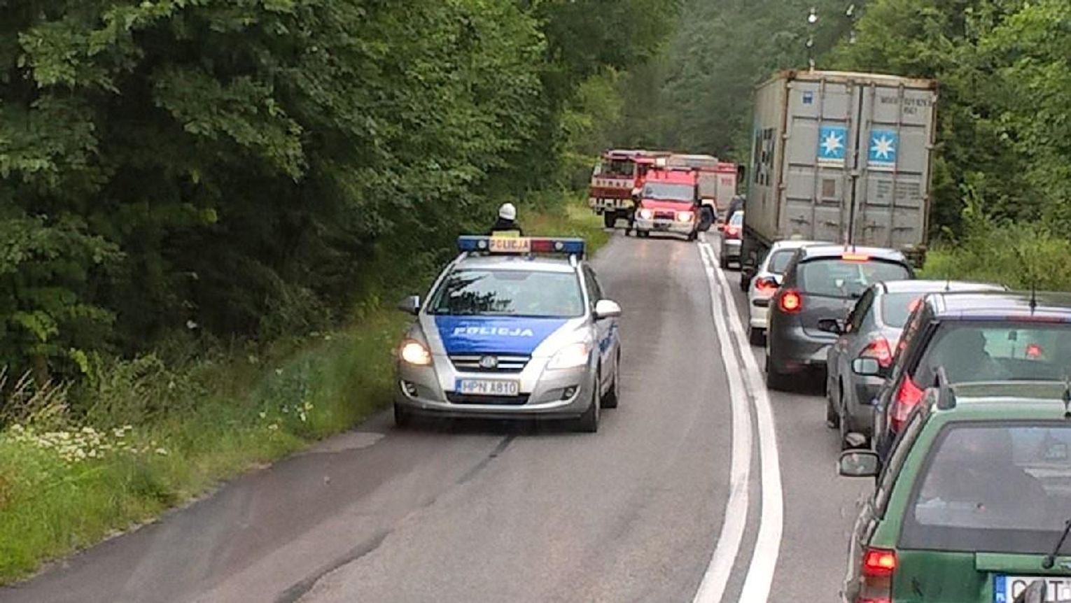 FOTO Śmiertelny wypadek zginęła kobieta