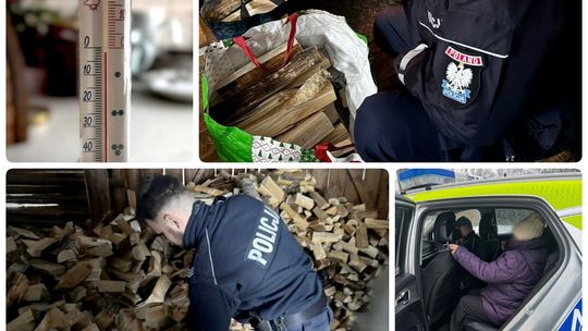 68-letniej kobiecie groziło zamarznięcie we własnym domu. W mieszkaniu panowała temperatura –7°C. Pomogli policjanci