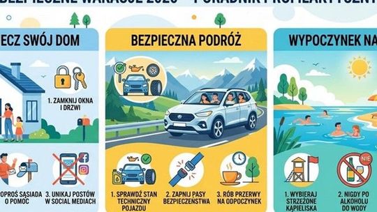 Bezpieczne wakacje 2026. Jak przygotować się do letniego wyjazdu?