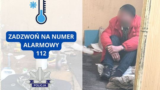Czujność dzielnicowych ze Zblewa uratowała życie. 62-latek trafił pod opiekę specjalistów
