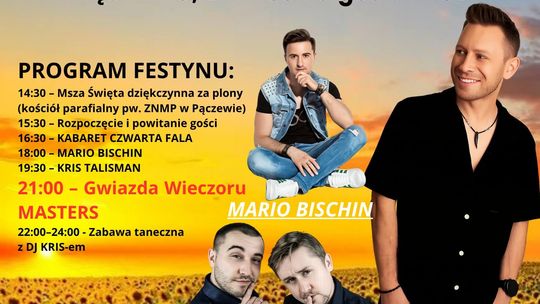 Festyn Dożynkowy Gminy Skórcz. Pączewo zaprasza na wspólne świętowanie