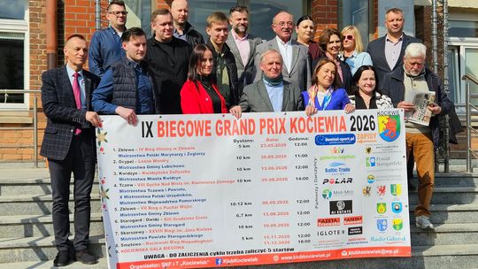 IX Biegowe Grand Prix Kociewia 2026. Przed wiele fantastycznych wydarzeń sportowych
