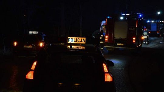 Kompletnie pijany 25-latek dachował w Trzcińsku