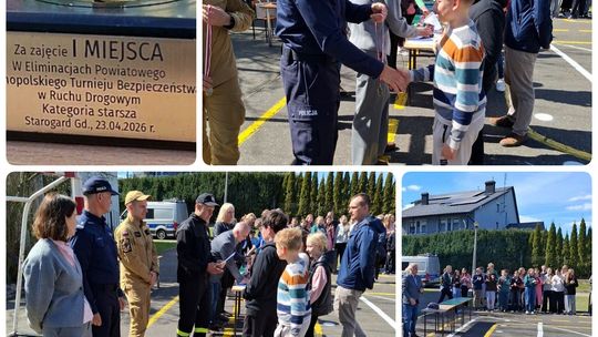 Młodzi mistrzowie kierownicy w Starogardzie Gdańskim. Za nami powiatowe eliminacje turnieju BRD!