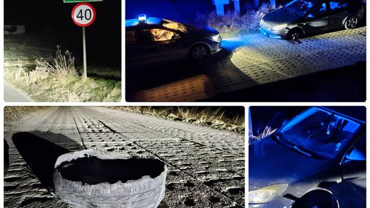 Mógł kogoś zabić! Wracamy do sprawy pijanego kierowcy z Semlina, który jechał autem na trzech kołach