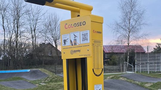 Nowa stacja naprawy rowerów w Osieku już dostępna