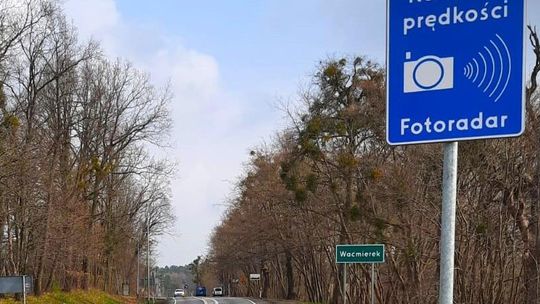 Nowy fotoradar w Waćmierku. Wkrótce także w Miradowie!
