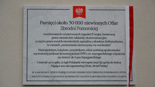Pamiętajmy o niewinnych ofiarach Niemieckiej Zbrodni Pomorskiej 1939 roku!