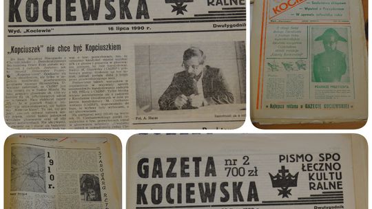 Pierwszy numer Gazety Kociewskiej ukazał się w lipcu 1990 roku! Świętujemy 35-lecie istnienia!