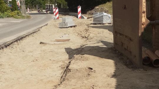 Pod chodnikiem w Pinczynie odnaleziono ludzkie szczątki