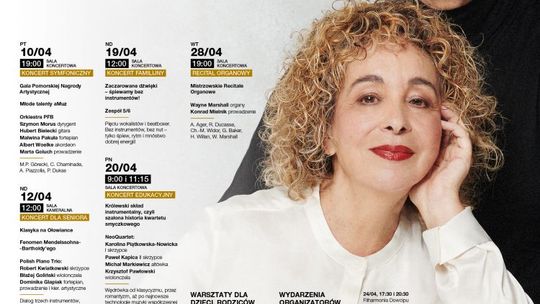 Polska Filharmonia Bałtycka im. Fryderyka Chopina w Gdańsku zaprasza na koncerty symfoniczne i wydarzenia w kwietniu 2026