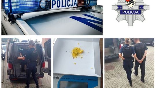 Poszukiwany przez sąd, posiadał amfetaminę
