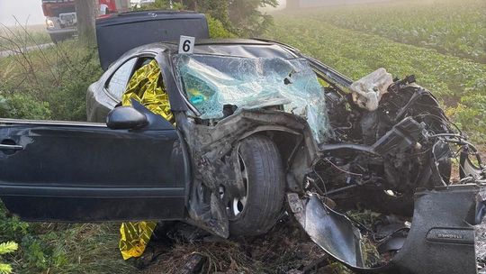 REGION: Kolejny tragiczny wypadek! Za kierownicą ponownie młody kierowca!