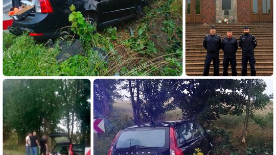 Śląscy policjanci w drodze na szkolenie zatrzymali nietrzeźwego kierowcę