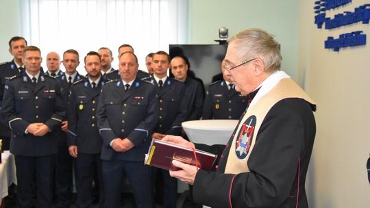 Spotkanie opłatkowe starogardzkich policjantów