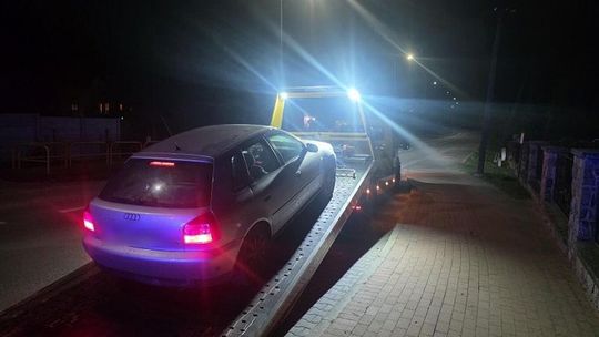 Trzeci sądowy zakaz i narkotyki w organizmie. 43-latek zatrzymany za kierownicą Audi