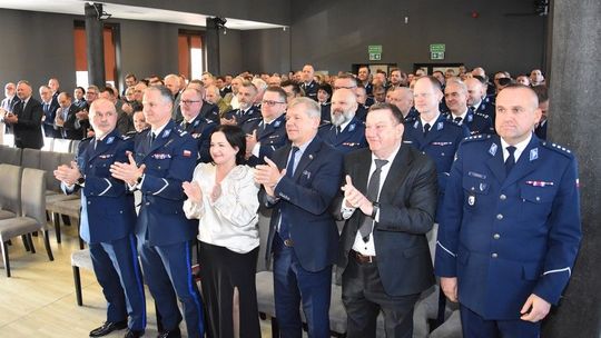 Uroczyste pożegnanie Komendanta Powiatowego Policji w Starogardzie Gdańskim