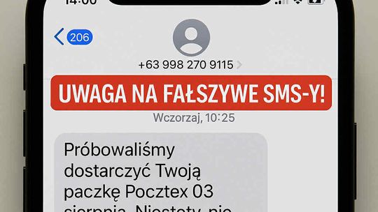Uwaga na fałszywe SMS-y! Podszywają się pod Pocztę i kradną dane oraz pieniądze