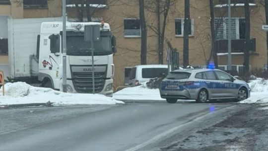 Uwaga - utrudnienia w ruchu na DK 22 w Starogardzie Gdańskim