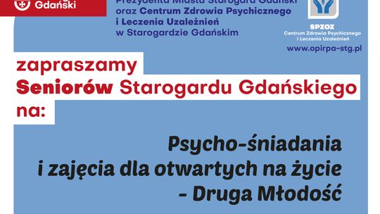 Zdrowie zaczyna się w głowie. Rusza starogardzki program skierowany dla seniorów - „Druga Młodość”