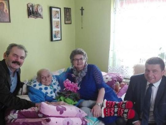 101 lat Wacławy Żurawskiej z gminy Skórcz 