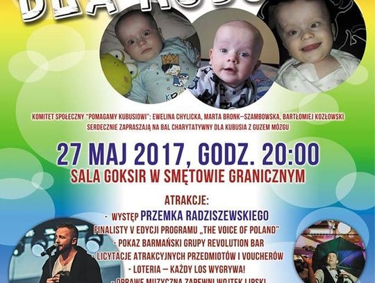 11 miesięczny chłopiec ma guza mózgu, niedawno z powodu raka stracił ukochanego tatę . Pomóżmy w walce o Kubusia