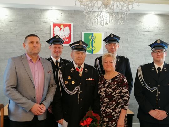 44 lata służby Hugona Bielińskiego w OSP Ocypel
