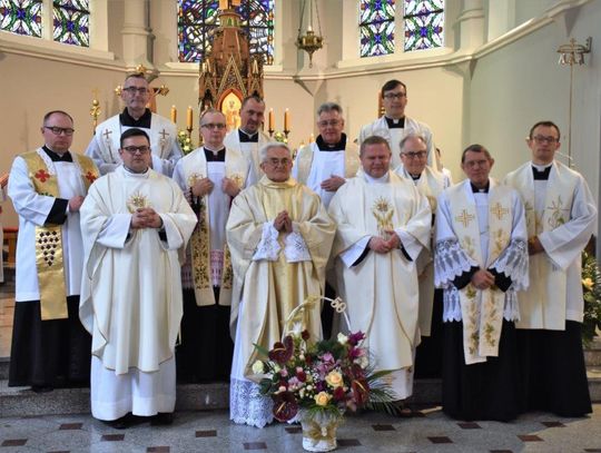 50-lecie kapłaństwa proboszcza parafii w Kleszczewie Kościerskim 