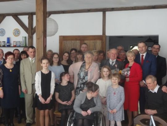50 - lecie pożycia małżeńskiego. Złote gody państwa Smolińskich 