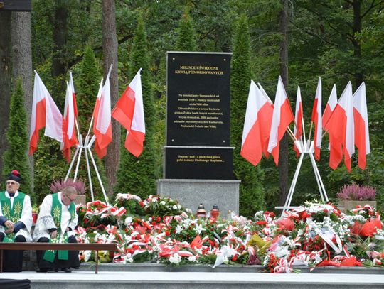 82. rocznicy zbrodni niemieckiej  w Lesie Szpęgawskim