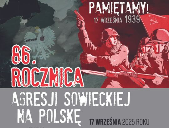 86. rocznica agresji wojsk sowieckich na Polskę. Władze miasta zapraszają na uroczystości