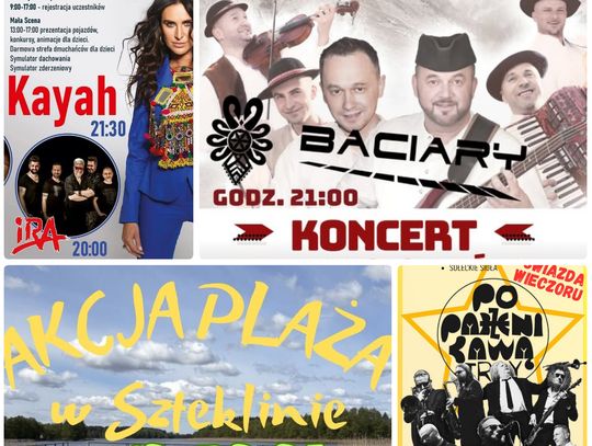 Baciary, Kayah, Łydka Grubasa, Ira i Poparzeni Kawą Trzy! Nadchodzą ciekawe wydarzenia!