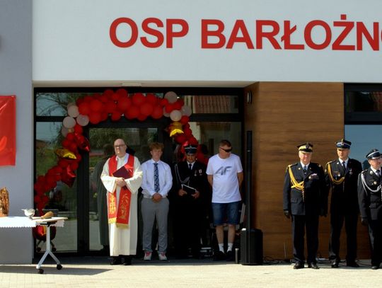 Barłożno świętowało jubileusz 100-lecia OSP i otwarcie nowej remizy. Nie zabrakło atrakcji dla najmłodszych