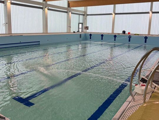 Basen w Tczewie – rozpoczęły się procedury odbiorowe Basen w Tczewie – rozpoczęły się procedury odbiorowe