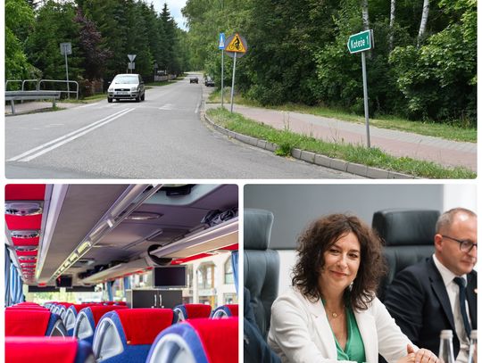 Będą elektryczne autobusy i ścieżka do Koteż