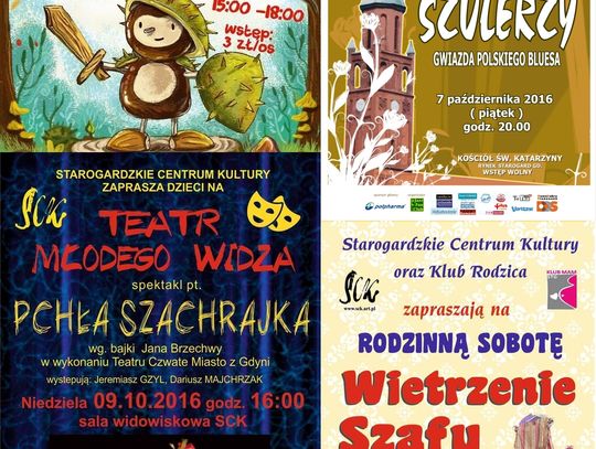 Będzie się działo! Kasztanowa armia,  koncert w kościele i wiele innych