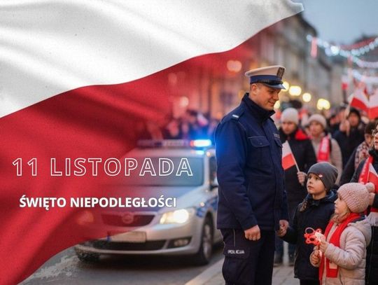 Bezpieczny 11 listopada – policjanci czuwają razem nad Świętem Niepodległości