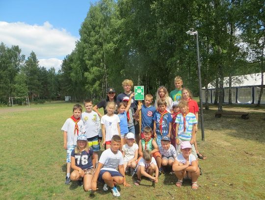  Bezpieczny wypoczynek. Strażacy u harcerzy 