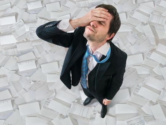 Bezsenność przez pracę