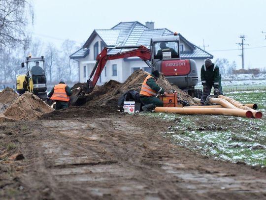 Budowa gazociągu w gminie Zblewo