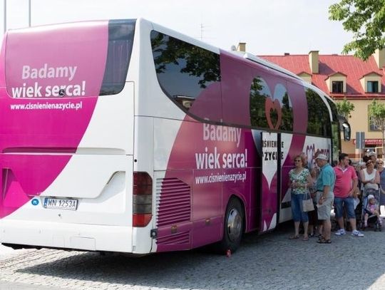 Bus kampanii „Ciśnienie na życie” zawita do Starogardu Gd.