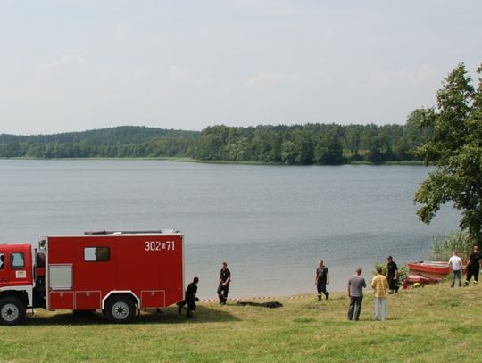 Czarny weekend nad wodą. Poszukiwania topielca 