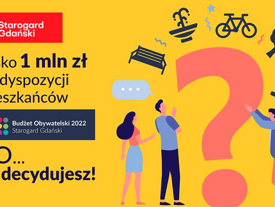 Czas na ostateczne rozstrzygnięcie. Znamy wstępną listę projektów BO2022 [LISTA PROJEKTÓW]