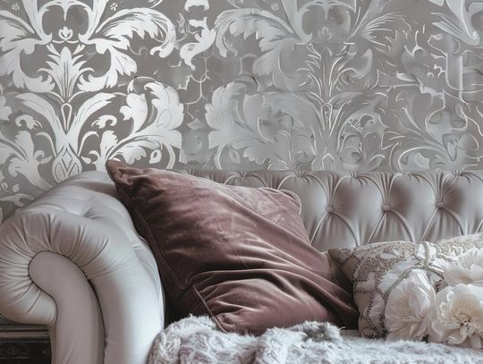 Delikatne tapety kwiatowe ? idealne do sypialni i gabinetu