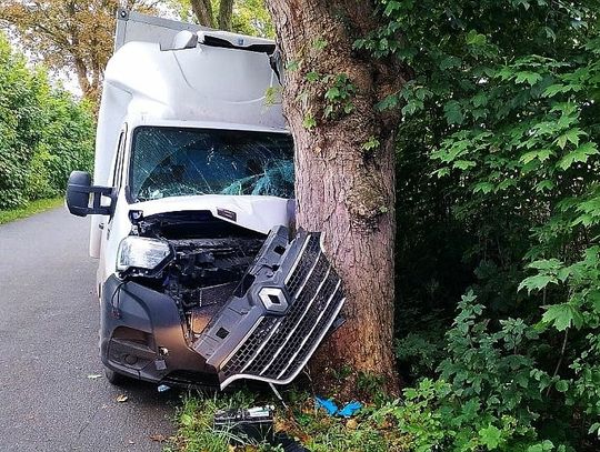 Dwa niebezpieczne zdarzenia drogowe: groźny wypadek koło Tczewa i zderzenie z sarną