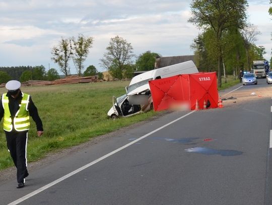 Dwie osoby zginęły w wypadku na drodze nr 22