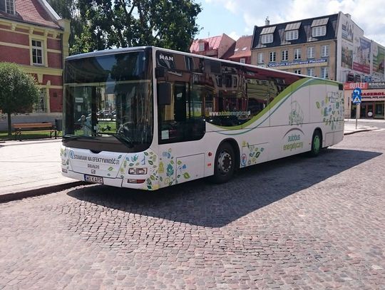 Elektryczny autobus zawitał na starogardzki Rynek 