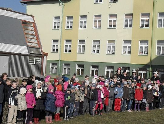 Ewakuowali dzieci. Dym i strach w szkole w Pączewie