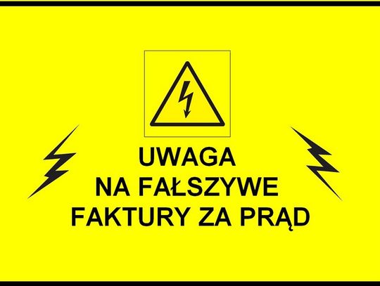 Fałszywa faktura za prąd?! Policjanci apelują o ostrożność 