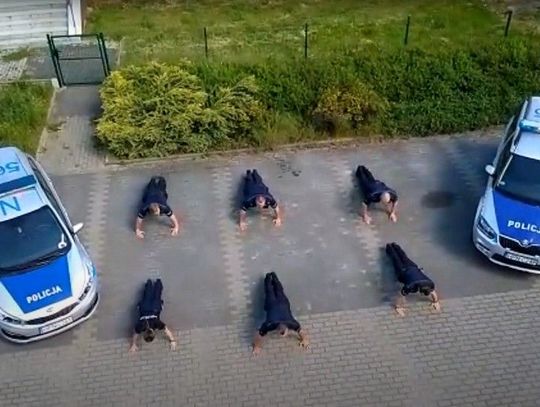 FILM: Byli już nasi leśnicy i strażacy. Teraz policjanci ze Zblewa #GaszynChallange 